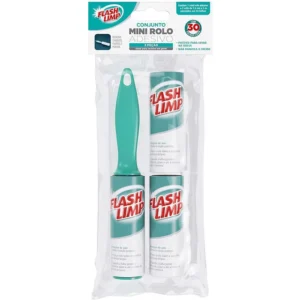 ROLO ADESIVO CONJUNTO C/3 FLASHLIMP